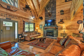 Trenton Cabin with Hot Tub - 14 Mi to Lookout Mtn!